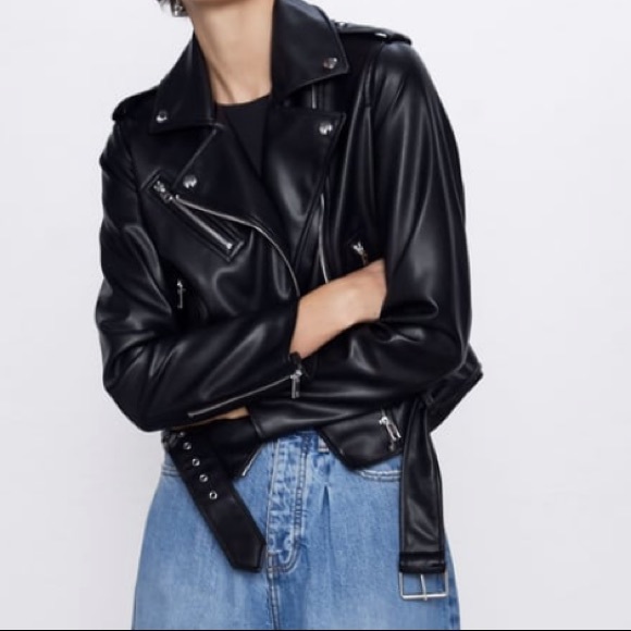 Zara Jackets & Blazers - Zara Leather Jacket